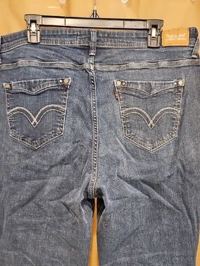 Classic Women's Blue Denim Jeans - Casual Straight Fit